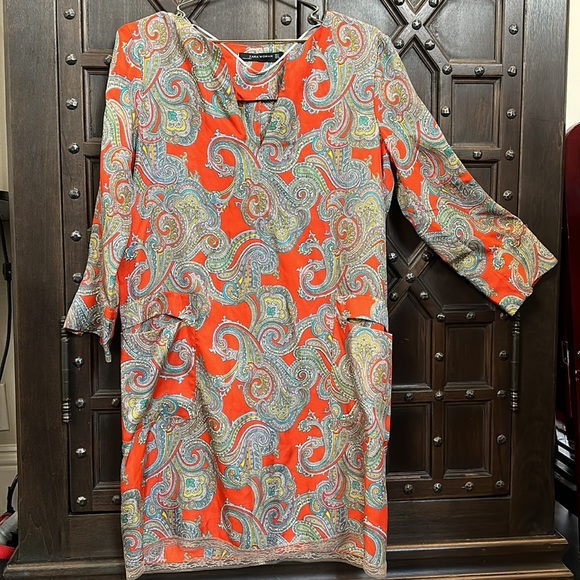 100% Silk dress - Picture 3 of 4